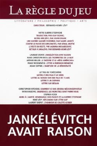 Emprunter La Règle du jeu N° 29, Septembre 2005 livre