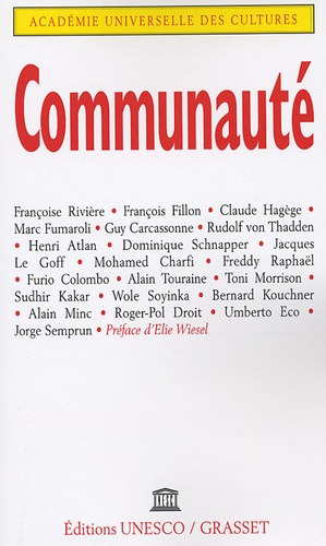 Emprunter Communauté. Forum International Communauté Maison de l'Unesco, 9 et 10 novembre 2004 livre