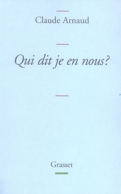 Emprunter Qui dit je en nous ? Une histoire subjective de l'identité livre