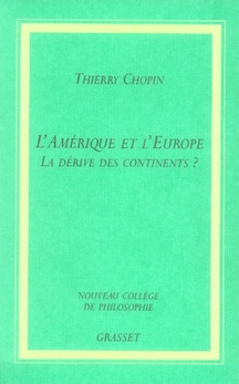Emprunter L'Amérique et l'Europe. La dérive des continents ? livre