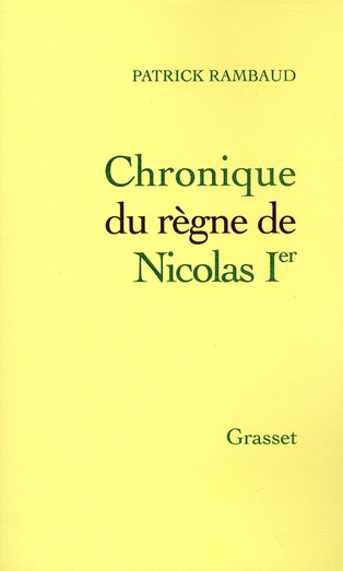 Emprunter CHRONIQUE DU REGNE DE NICOLAS 1ER livre