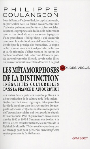Emprunter Les métamorphoses de la distinction. Inégalités culturelles dans la France d'aujourd'hui livre