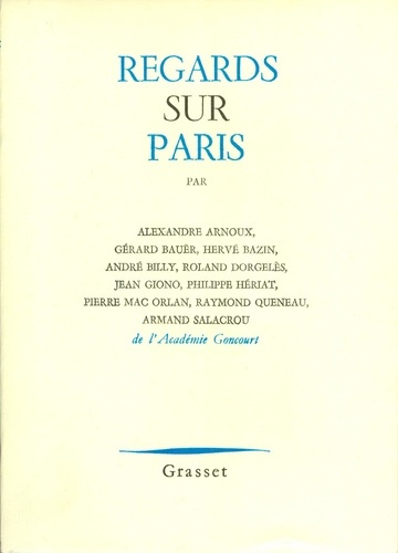 Emprunter Regards sur Paris livre