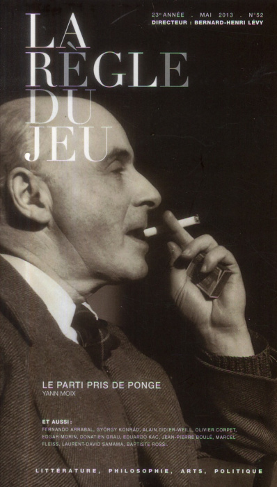 Emprunter La règle du jeu n°52 livre