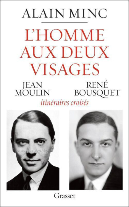 Emprunter L'homme aux deux visages. itinéraires croisés : Jean Moulin/ René Bousquet livre