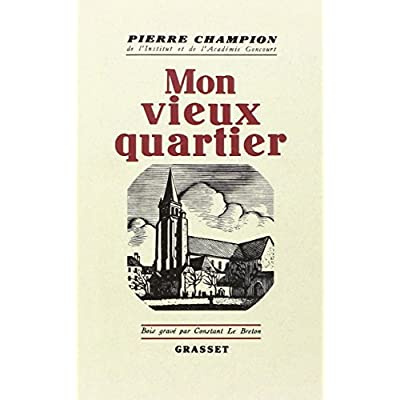 Emprunter Mon vieux quartier livre
