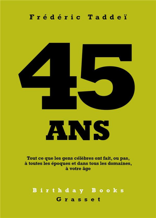 Emprunter 45 ans livre