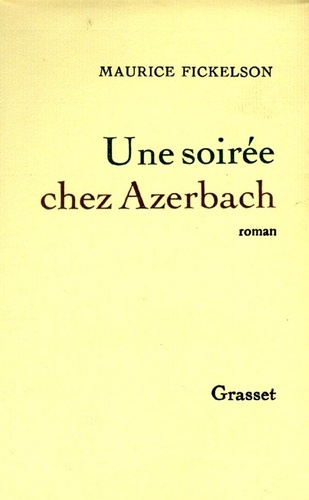 Emprunter Une soirée chez Azerbach livre