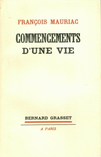 Emprunter Commencements d'une vie livre