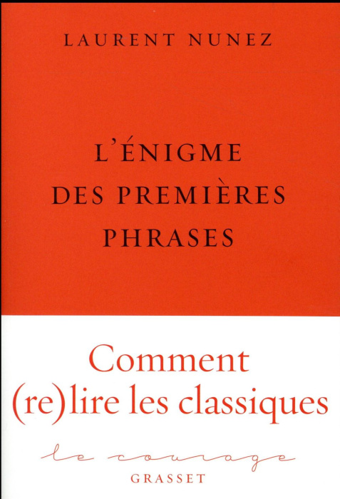 Emprunter L'énigme des premières phrases livre