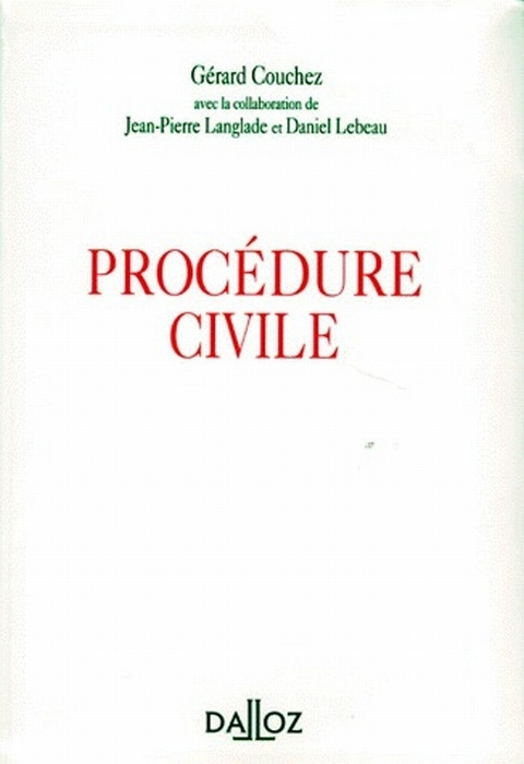 Emprunter PROCEDURE CIVILE - DALLOZ REFERENCE livre