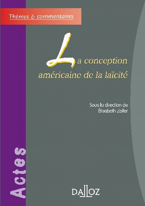Emprunter La conception américaine de la laïcité livre