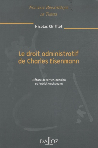 Emprunter Le droit administratif de Charles Eisenmann livre
