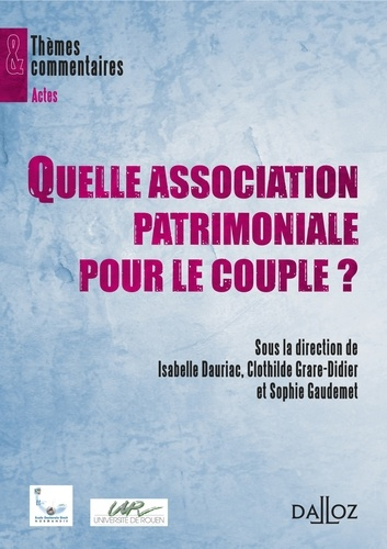 Emprunter Quelle association patrimoniale pour le couple ? livre