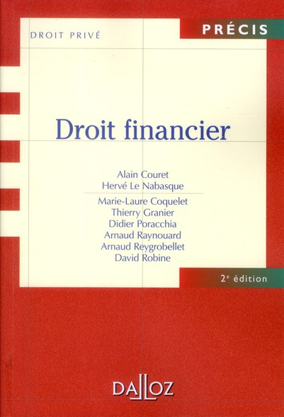 Emprunter Droit financier. 2e édition livre