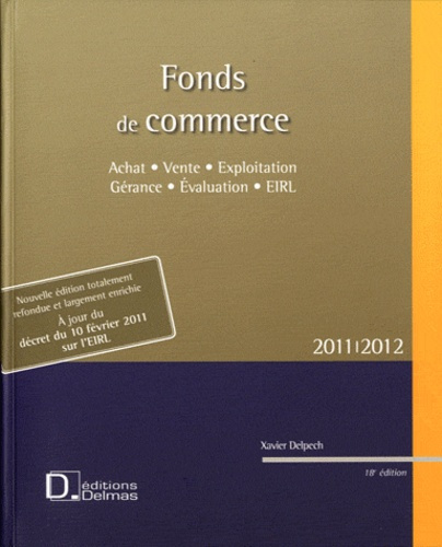 Emprunter Fonds de commerce 2011-2012. 18e édition livre