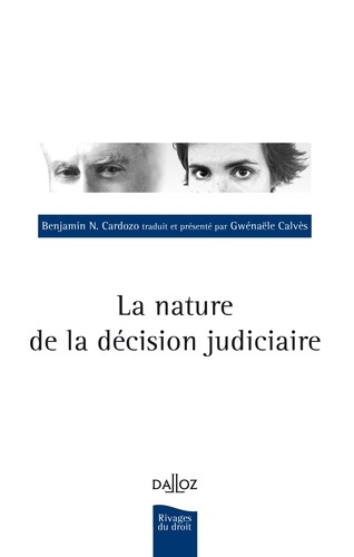 Emprunter La nature de la décision judiciaire livre