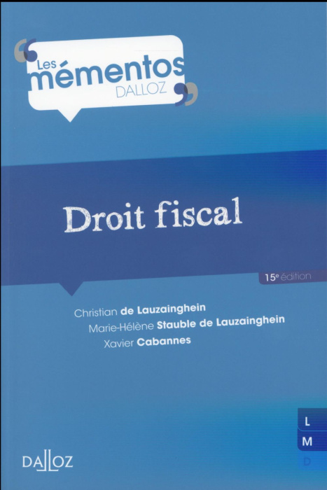 Emprunter Droit fiscal. 15e édition livre