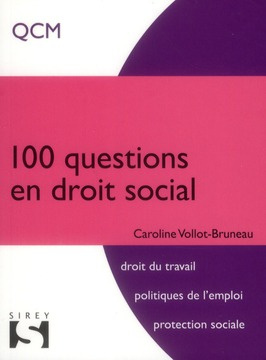 Emprunter 100 questions en droit social livre