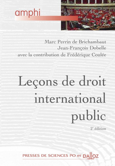Emprunter Leçons de droit international public. 2e édition livre