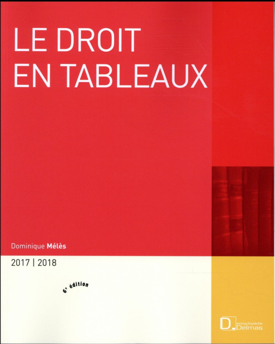 Emprunter Le droit en tableaux. Constitution, civil, procédure civile, commercial, monétaire et financier, con livre