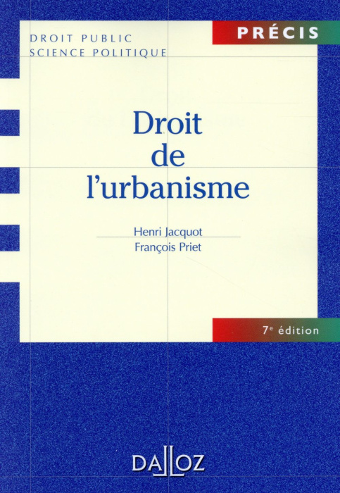 Emprunter DROIT DE L'URBANISME - 7E ED. - PRECIS livre