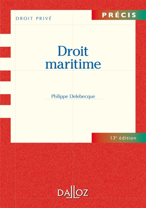 Emprunter Droit maritime. 13e édition livre