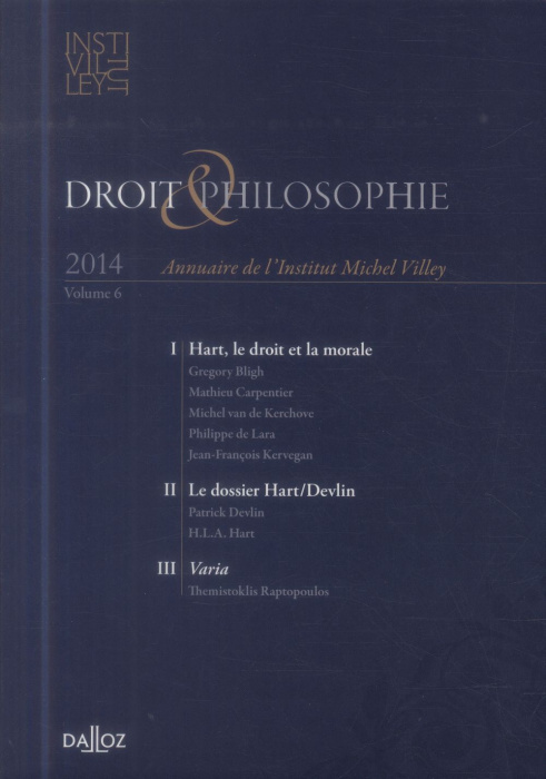 Emprunter Droit & Philosophie N° 6/2014 livre