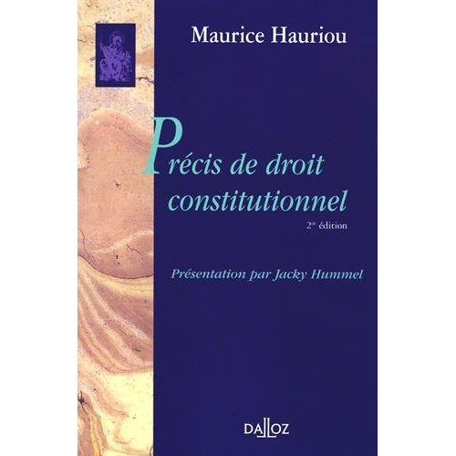 Emprunter Précis de droit constitutionnel. 2e édition livre