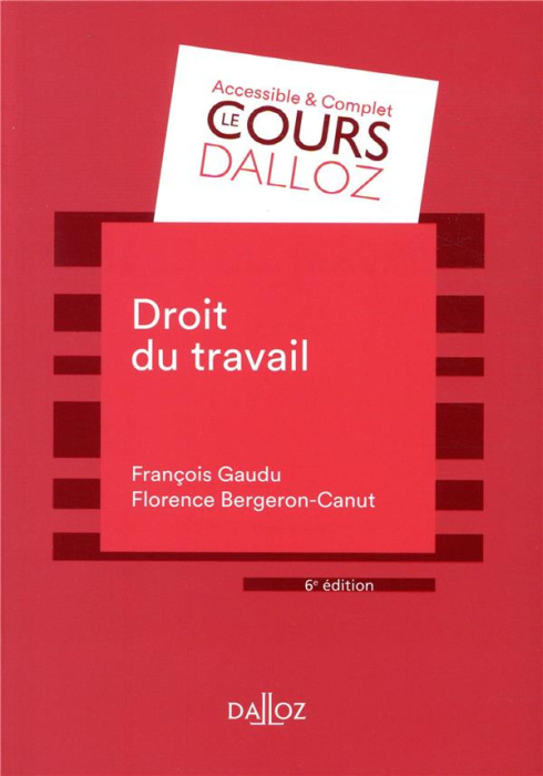 Emprunter Droit du travail. 6e édition livre