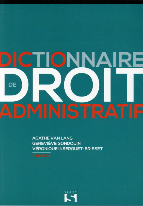 Emprunter Dictionnaire de droit administratif. Edition 2015 livre