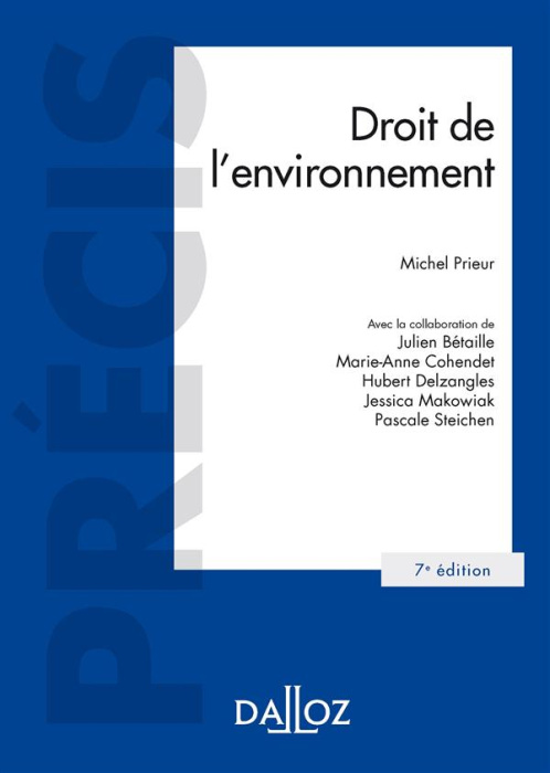 Emprunter Droit de l'environnement. 7e édition livre