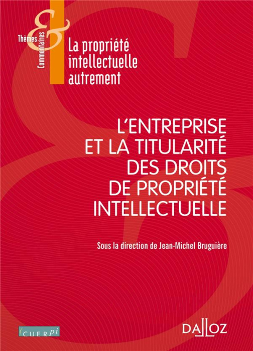 Emprunter L'entreprise et la titularité des droits de propriété intellectuelle livre