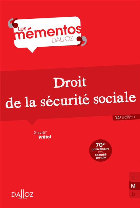 Emprunter Droit de la sécurité sociale. 14e édition livre