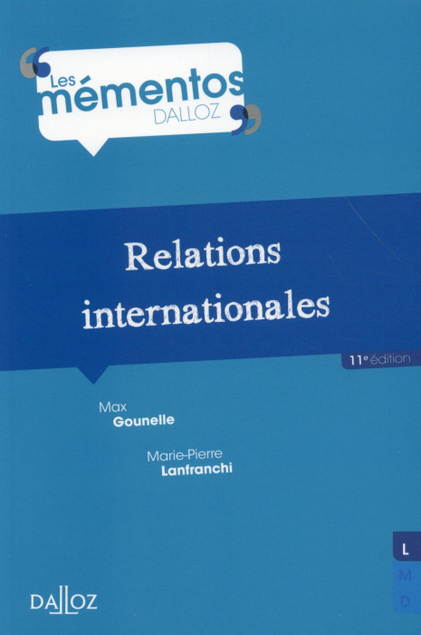 Emprunter Relations internationales. 11e édition livre