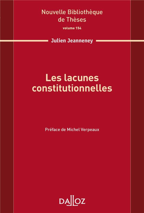Emprunter Les lacunes constitutionnelles livre