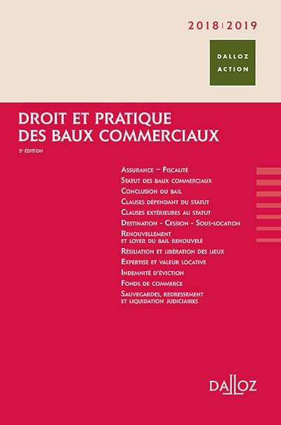 Emprunter Droit et pratique des baux commerciaux. Edition 2018-2019 livre