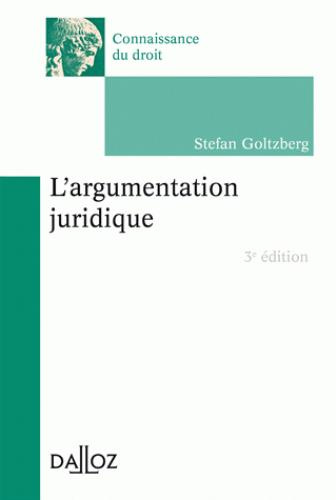 Emprunter L'argumentation juridique (3e ed.) livre