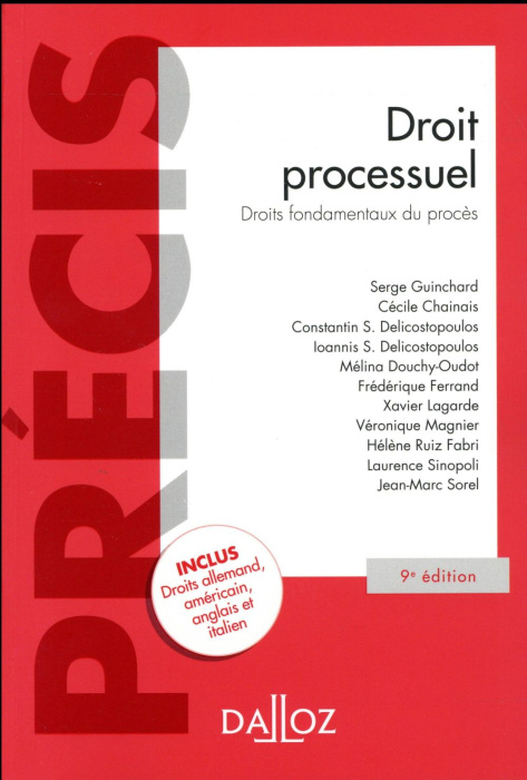 Emprunter Droit processuel livre