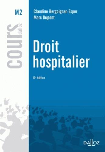 Emprunter Droit hospitalier. 10e édition livre