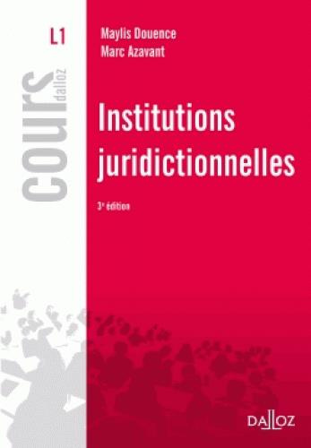 Emprunter Institutions juridictionnelles. 3e édition livre