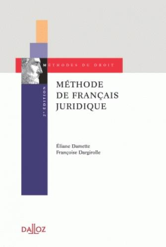 Emprunter Méthode de français juridique. 2e édition livre