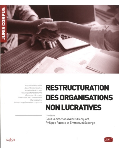 Emprunter Restructuration des organisations non lucratives livre