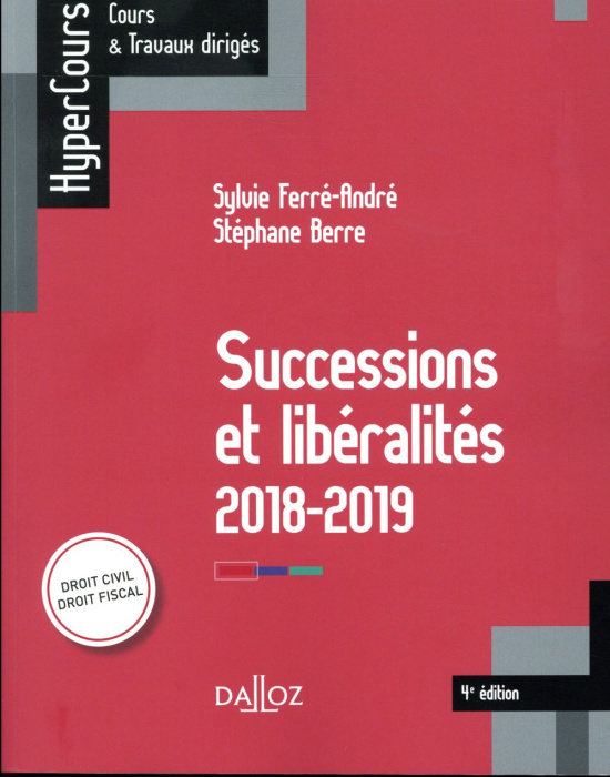 Emprunter SUCCESSIONS ET LIBERALITES - 4E ED. livre