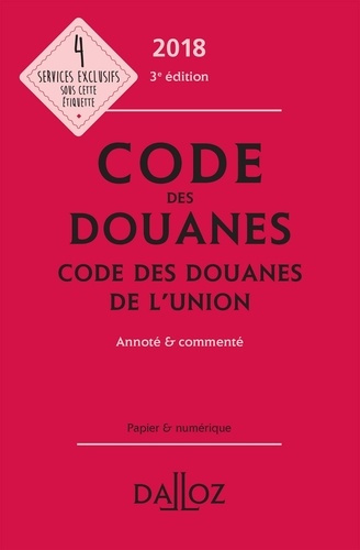 Emprunter Code des douanes livre