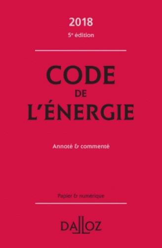 Emprunter Code de l'énergie annoté & commenté livre
