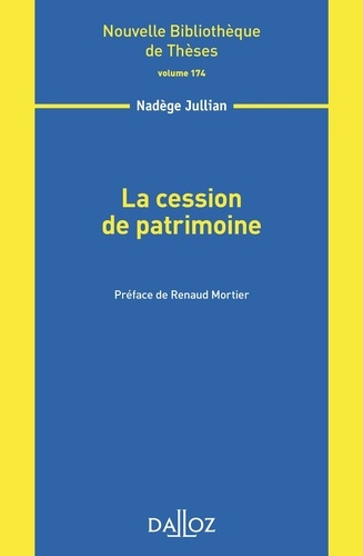 Emprunter La cession de patrimoine livre