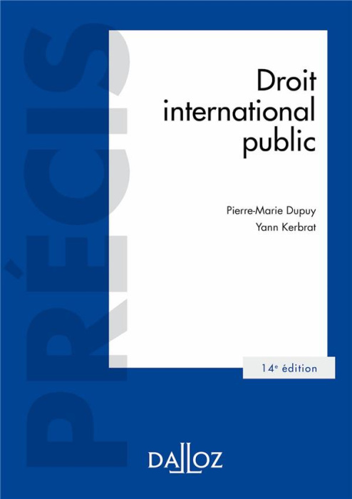 Emprunter Droit international public. 14e édition livre