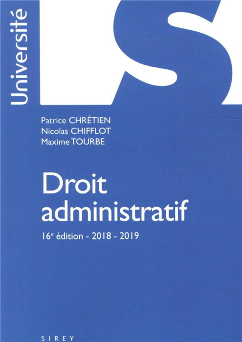 Emprunter Droit administratif. Edition 2018-2019 livre