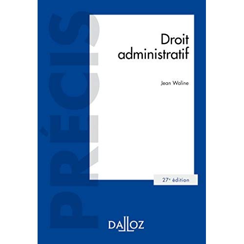 Emprunter Droit administratif. 27e édition livre